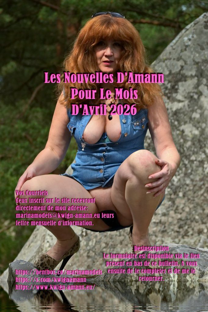 Les Nouvelles D'Amann Pour Le Mois d'Avril 2026