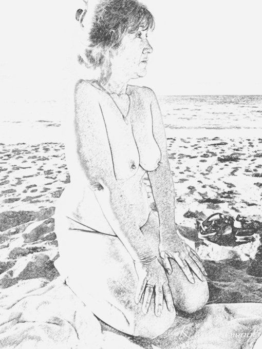 A la plage