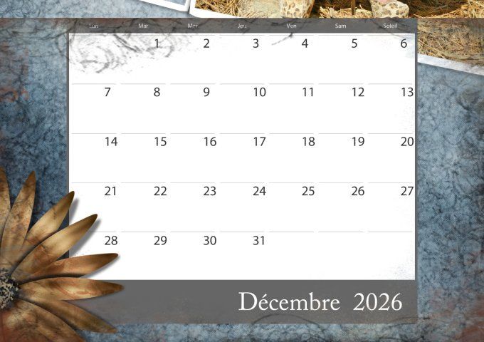 De Naturiste A Modèle- Le Calendrier 2026
